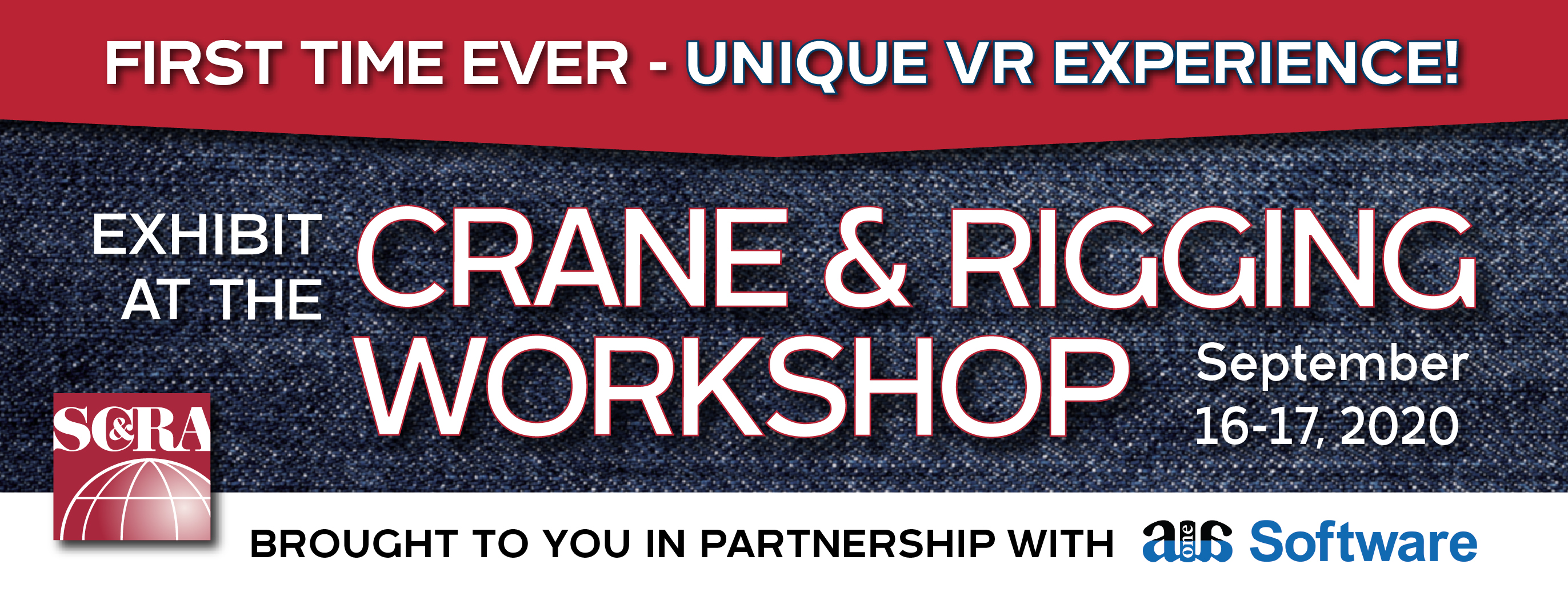 2020 VR Crane & Rigging Workshop Exhibit Center