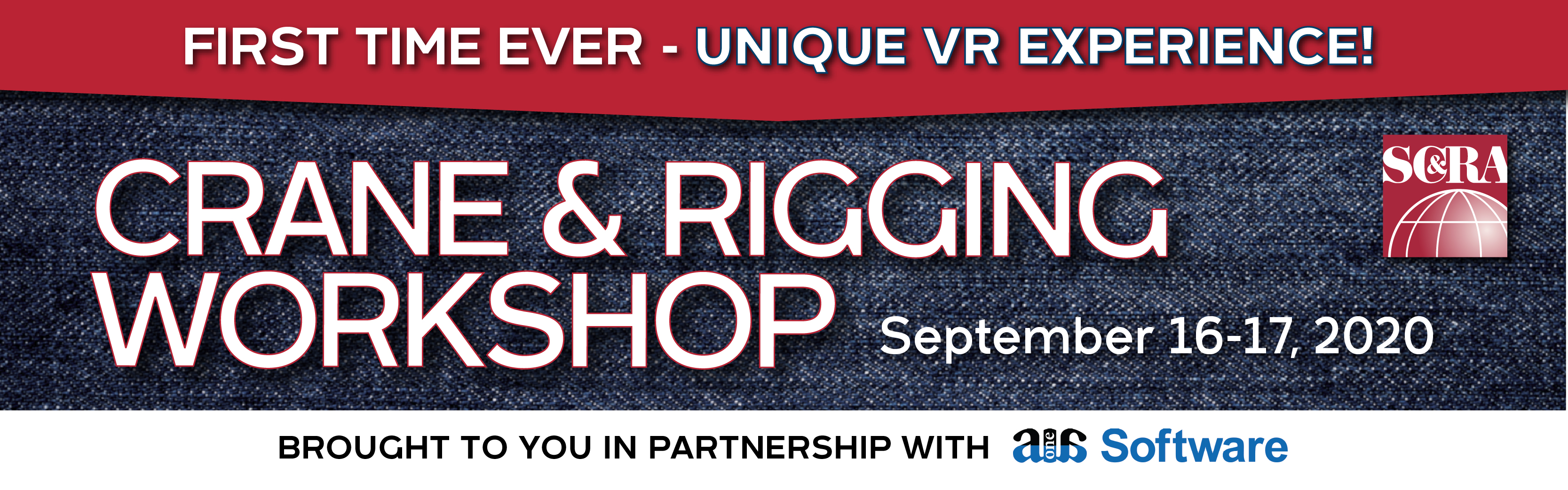 2020 VR Crane and Rigging Workshop